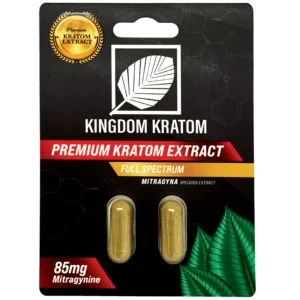 BLISTER PACK KRATOM EXTRACT CAPSULES